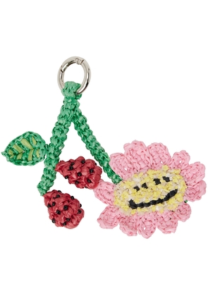 Collina Strada Multicolor Fasciation Flower Keychain