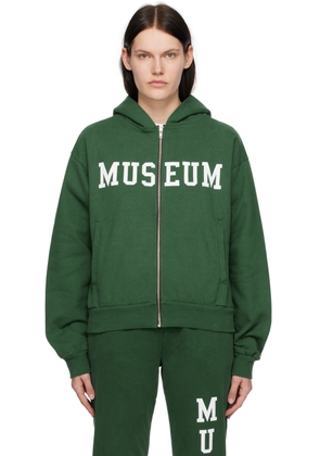 Museum of Peace & Quiet Green Varsity Hoodie