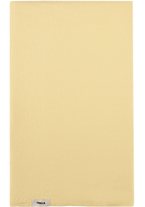 Tekla Yellow French Linen Flat Sheet