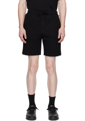 BOSS Black Embroidered Shorts