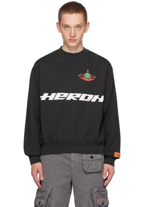 Heron Preston Khaki Burn Sweatshirt
