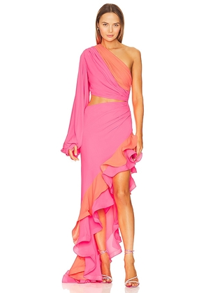 Bronx and Banco Hanna Gown in Pink. Size S, XS.