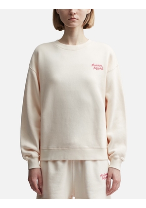 Maison Kitsune Handwriting Comfort Sweatshirt