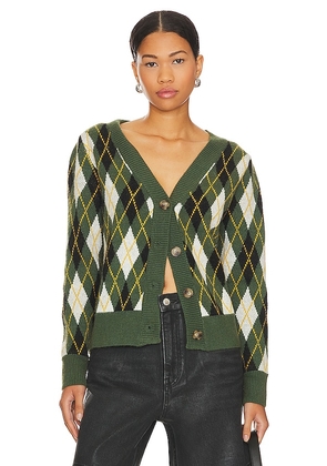 Lovers and Friends Yvette Cardigan in Green. Size XS.