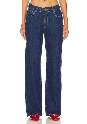 LIONESS Top Model Jean in Blue. Size M, S, XL, XXS.
