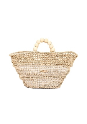 Poolside The Comporta Tote in Beige.