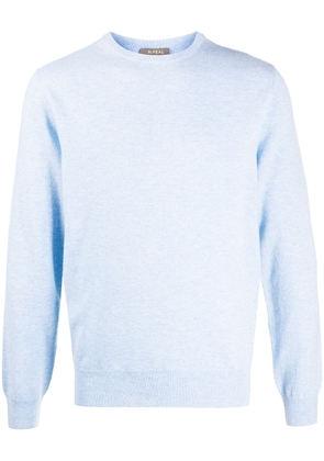 N.Peal crew neck cashmere jumper - Blue