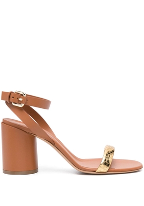 Casadei Atomium 80mm sandals - Brown