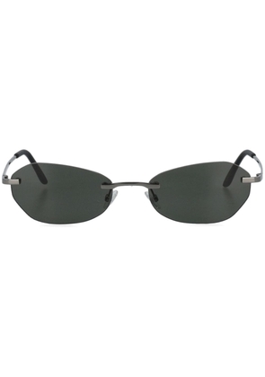 OUR LEGACY Adorable oval-frame sunglasses - Black