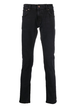 Nudie Jeans Tight Terry slim-fit jeans - Black