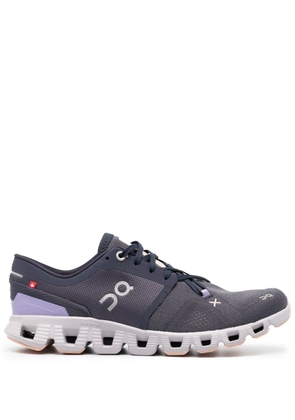 On Running On Cloud X 3 lace-up sneakers - Purple