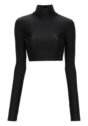 THE ANDAMANE Orchid high-neck top - Black