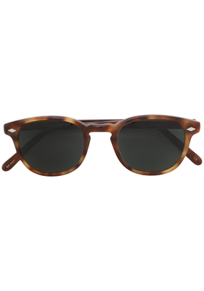 Lesca tortoiseshell-effect sunglasses - Brown
