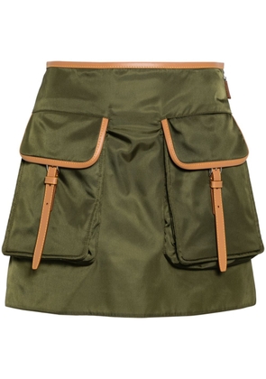 Prada Re-Nylon mini skirt - Green