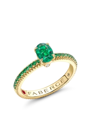 Fabergé 18kt yellow gold Colours of Love multi-stone ring