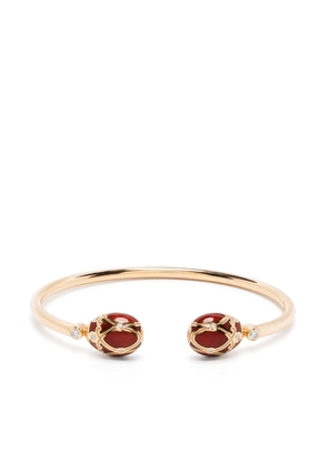 Fabergé 18k rose gold Heritage Palais diamond cuff bracelet