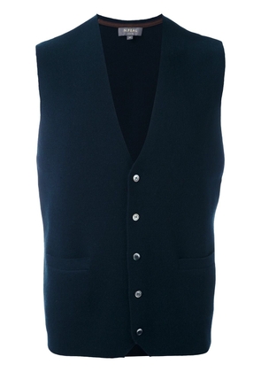 N.Peal 'The Chelsea Milano' waistcoat - Blue