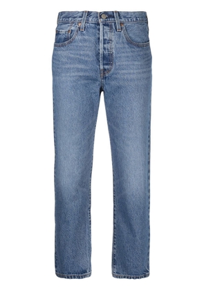 Levi's 501® cropped straight-leg jeans - Blue