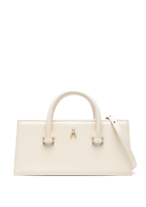 Patrizia Pepe Fly Bamby leather shoulder bag - Neutrals