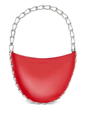 Dion Lee Circle Chain shoulder bag - Red