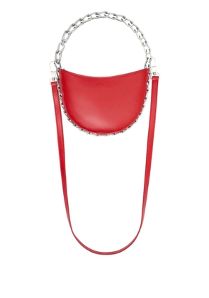 Dion Lee small Circle Chain shoulder bag - Red