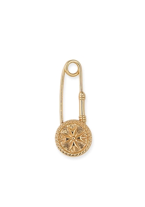 Emanuele Bicocchi EB Crest Pin single earring - Gold