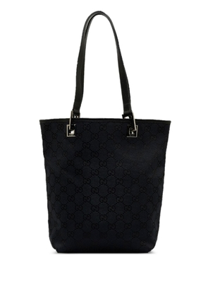 Gucci Pre-Owned 2000-2015 GG canvas tote bag - Black