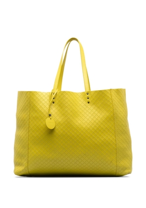 Bottega Veneta Pre-Owned 2012-2023 Intrecciomirage leather tote bag - Yellow