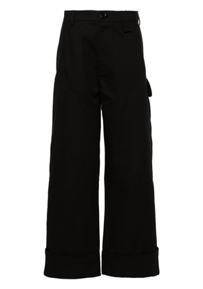 Simone Rocha Workwear Chaps straight trousers - Black