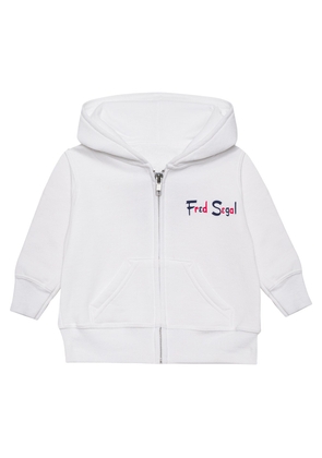 FS Logo Infant Zip Up Hoodie - White