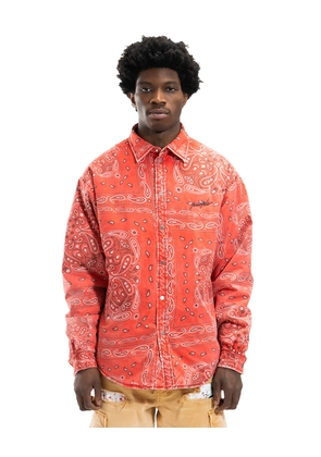 Padded Quilt Lined Shirt - Red