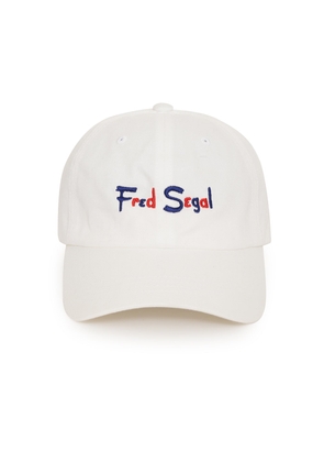FS Logo Dad Hat - White