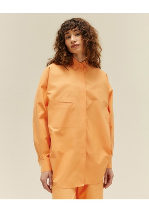 Oversized Shirt In Apricot