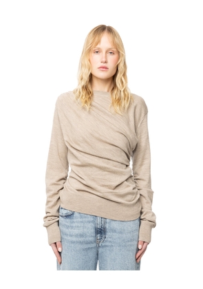 Eleornore Knitted Top - Camel
