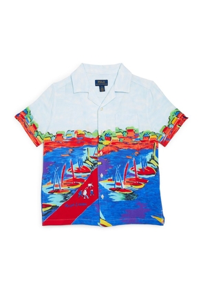 Ralph Lauren Kids Short-Sleeve Sail Print Shirt (2-7 Years)