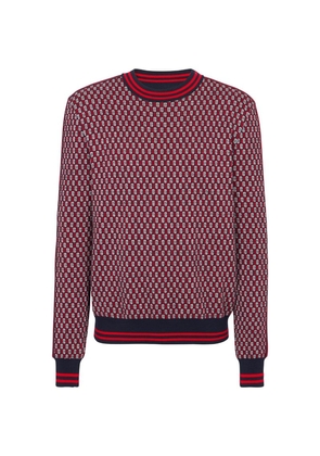 Balmain Wool Monogram Sweater