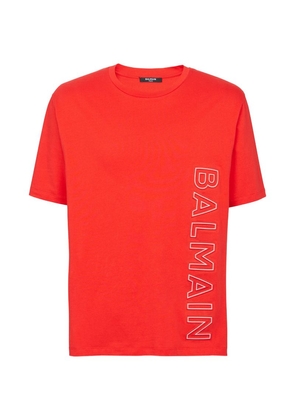 Balmain Organic Cotton Logo T-Shirt