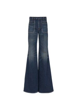 Balmain Oversized Flared Jeans