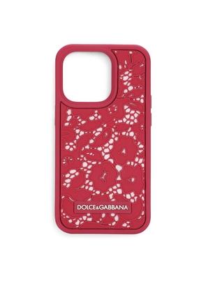 Dolce & Gabbana Lace Iphone 14 Pro Case