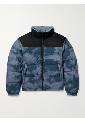 The North Face - 92 Nuptse Reversible Printed Recycled-Ripstop Down Jacket - Men - Blue - XS