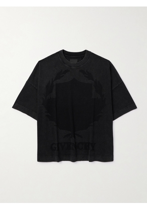 Givenchy - Logo-Print Cotton-Jersey T-Shirt - Men - Black - XS
