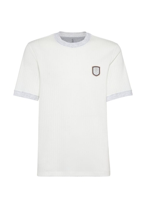 Brunello Cucinelli Tennis Badge T-Shirt