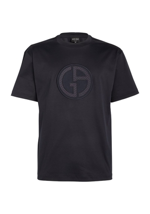 Giorgio Armani Logo-Patch T-Shirt