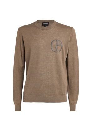 Giorgio Armani Linen-Blend Sweater