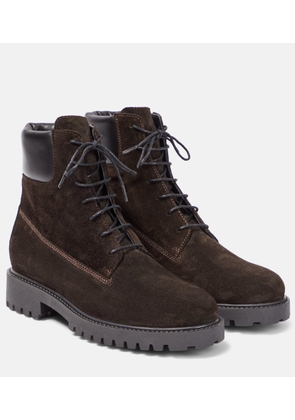 Toteme Husky leather ankle boots