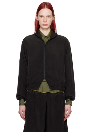 Gabriela Coll Garments Black No.261 Bomber Jacket