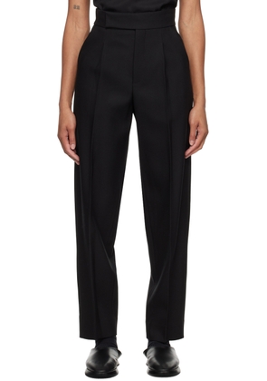 Fear of God Black Tapered Trousers