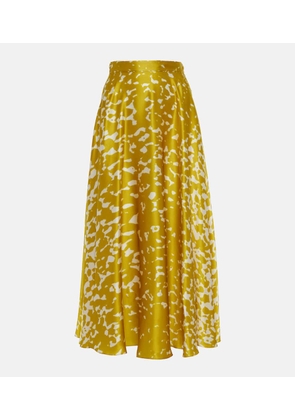 Roksanda Ameera printed silk maxi skirt