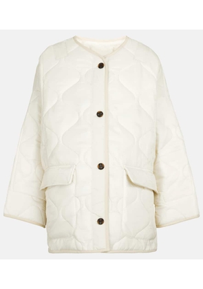 The Frankie Shop Teddy quilted oversized jacket