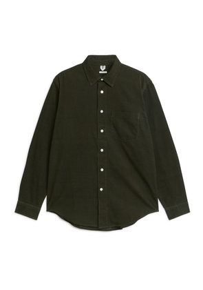 Corduroy Cotton Shirt - Green